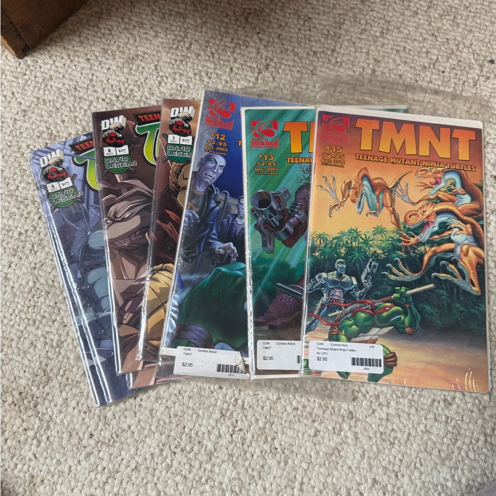 TMNT Teenage Mutant Ninja Turtles Comic Lot - early 2000s issues